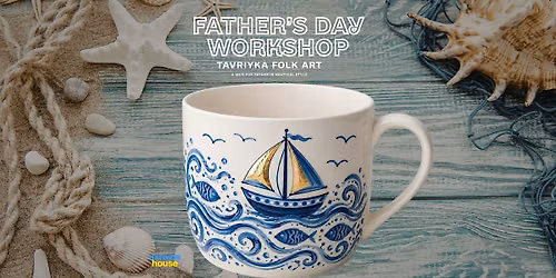 Father\u2019s Day Workshop - a Mug for Father in nautical style