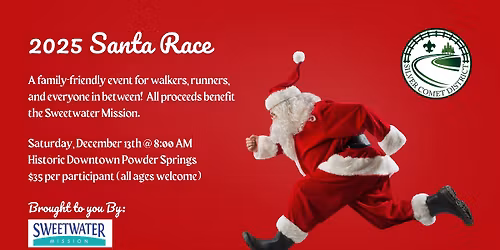 Santa Race by the Sweetwater Mission