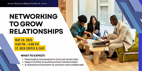 Networking to Grow Relationships