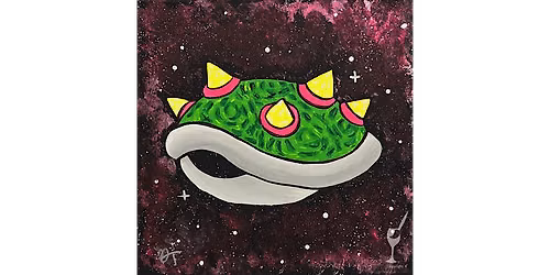 Cosmic Green Turtle - Paint and Sip in Houston | Classpop!\u2122