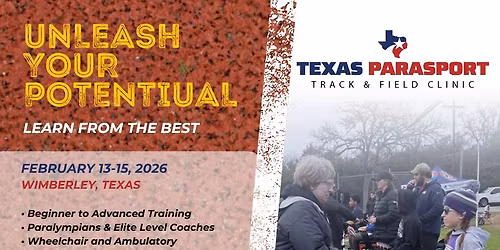 Texas Parasport Track & Field Clinic