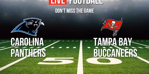 Carolina Panthers vs Tampa Bay Buccaneers Ticket Package | Orlando | $249 per Couple