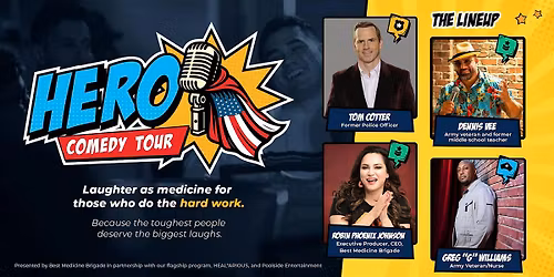 The Hero Comedy Tour-Redwood City