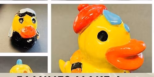 Families Make a Rubber Ducky Workshop