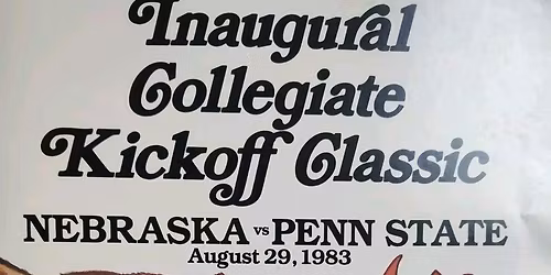 Nebraska Cornhuskers at Penn State Nittany Lions Football at West Shore Home Field at Beaver Stadium