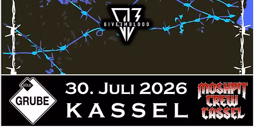 CRO-MAGS + HOODS + BRICK BY BRICK + GIVE'EM BLOOD @ Goldgrube Kassel