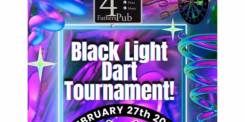 Black Light Dart Tournament \ud83c\udfaf 