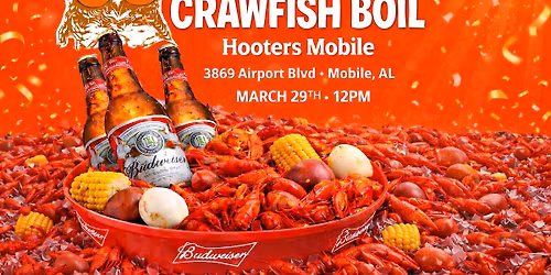 Hooters Patio Crawfish Boil