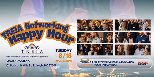 TREIA Networking Happy Hour powered by Rockstar Connect