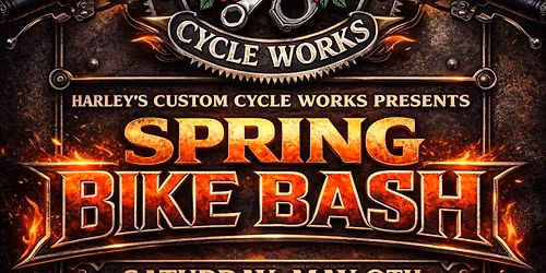 MAY 9th Spring Bike Bash