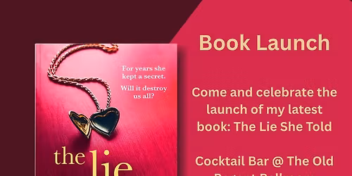 Book Launch: The Lie She Told