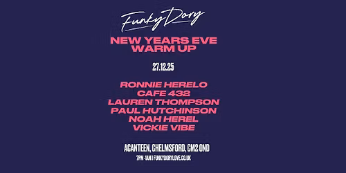 Funky Dory New Years Warm Up