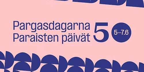 Pargasdagarna - Paraisten p\u00e4iv\u00e4t