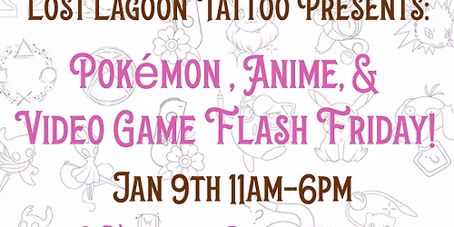 Pok\u00e9mon, Anime, & Video Game Flash Friday!