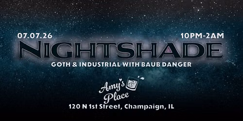Nightshade - Goth & Industrial Night