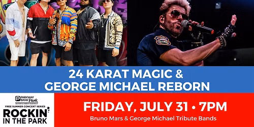 ROCKIN IN THE PARK- 24 KARAT MAGIC & GEORGE MICHAEL REBORN