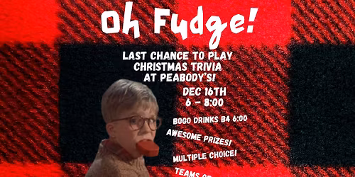 Christmas Trivia at Peabody's