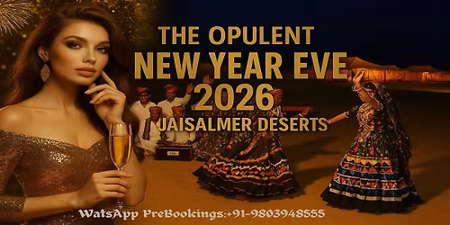 The Biggest & Buoyant New Year Eve In Desert Camps 2026 Jaisalmer, India