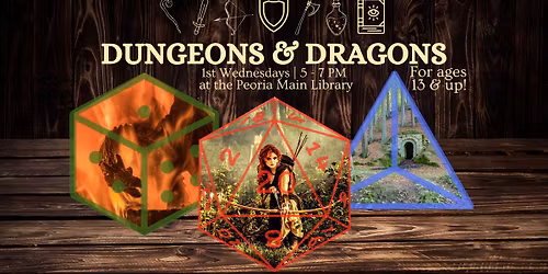 Dungeons & Dragons @ The Peoria Main Library