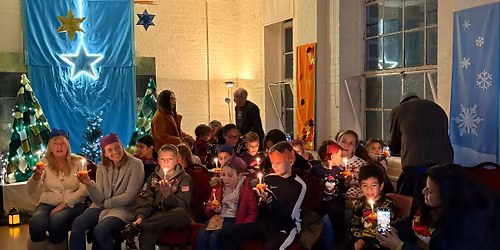 Christingle and visit by Father Christmas