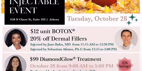 Cosmetic Injectable Event - Athens