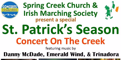 St. Patrick's Sunday 3-15-26 Matinee Musical Celebration
