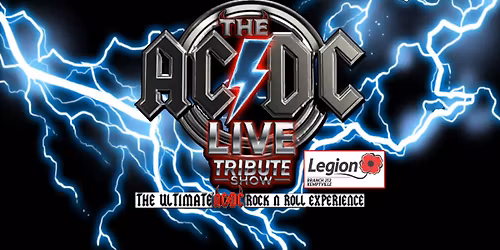 The ACDC Live Tribute Show Rocks Kemptville Legion