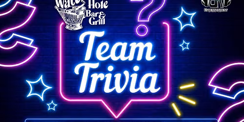 Team Trivia at The Watering Hole ft. Jake Webb of Blue Ridge Entertainment!!