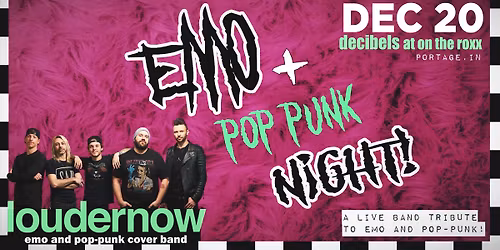 Emo & Pop-Punk Night at Decibels at On The Roxx | Portage, IN
