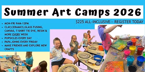 PAINTED POT'S SUMMER ART CAMPS