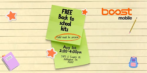 FREE Back-to-School Kits Giveaway