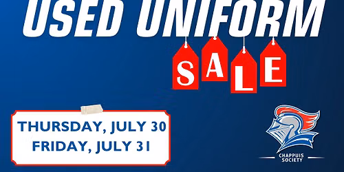 2026 Used Uniform Sale