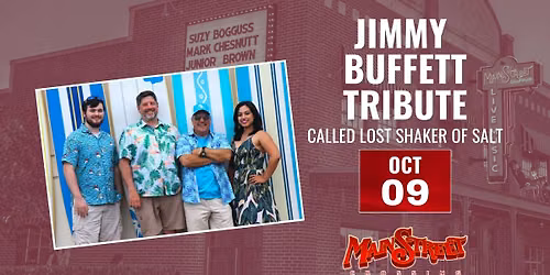 Jimmy Buffett Tribute | Lost Shaker of Salt | LIVE at Main Street Crossing
