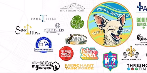 Paws in Motion 5k - 2026