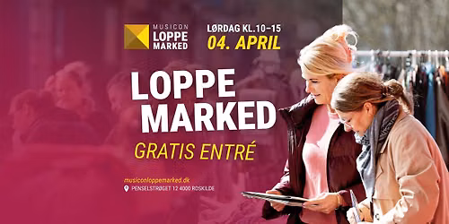 Musicon Loppemarked 10. oktober (INDEND\u00d8RS)
