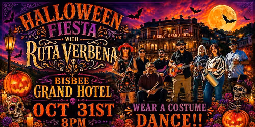 Halloween Fiesta w RUTA VERBENA!!