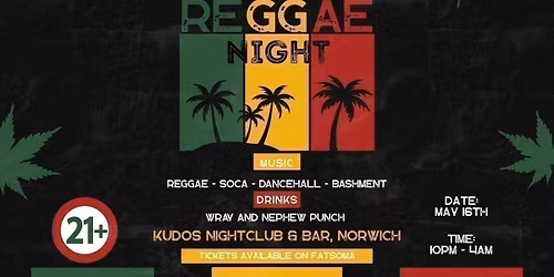 Kudos Present: Reggae Night