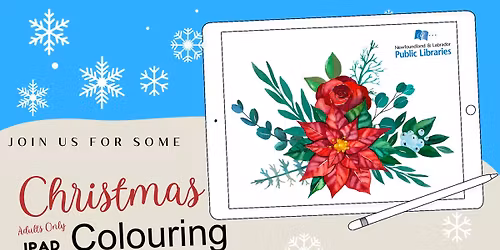 Christmas iPad Colouring for Adults