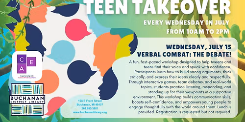 Teen Takeover- Verbal Combat: The Debate! 