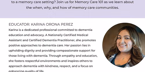 Dementia Education Series: Memory Care 101 - When to Make the Move