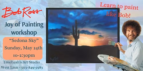 Sedona Sky - Bob Ross Joy of Painting Workshop