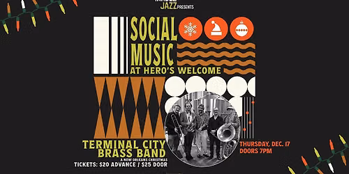 Infidels Jazz Presents: A New Orleans Christmas with the TC Brass Band!