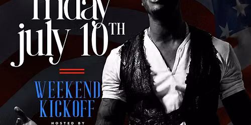 TYRESE HOSTS & PERFORMS LIVE - FRIDAY JULY 10TH @ STONE WATER