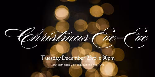 Christmas Eve Eve