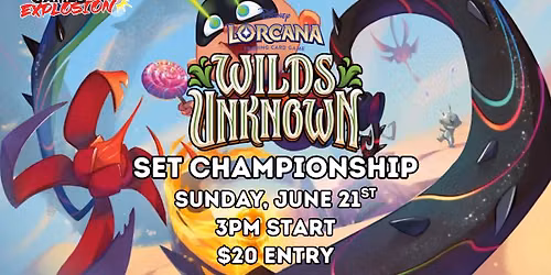 Lorcana Wilds Unknown Set Championship