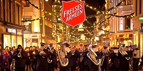 Grytekonsert med Frelsesarmeen