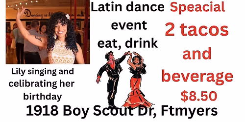 Taco Tuesday special Hasta Fiesta for Leslie Adamson