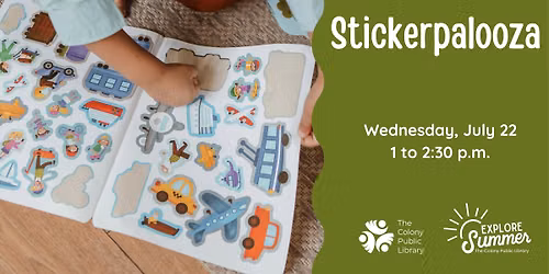 Explore Summer: Stickerpalooza