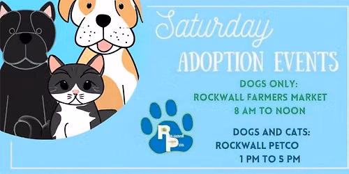 Adoption Event (Cats & Dogs) 