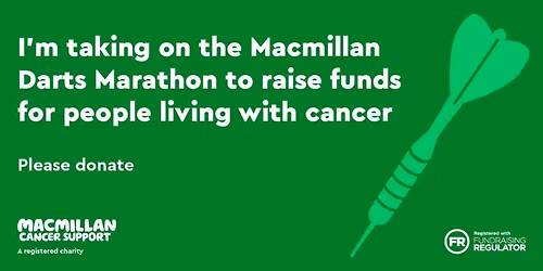 Macmillan Darts-a-thon